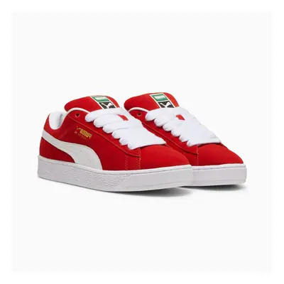 (Red, (Adults')) Puma Suede Suede Red Trainers