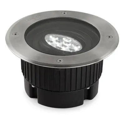 Leds-C4 Gea Power - LED Light Round Recessed Floor Light Stainless Steel Aisi IP67