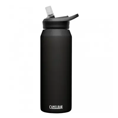 eddy+ insulated drinking bottle litre stainless steel dark grey/black