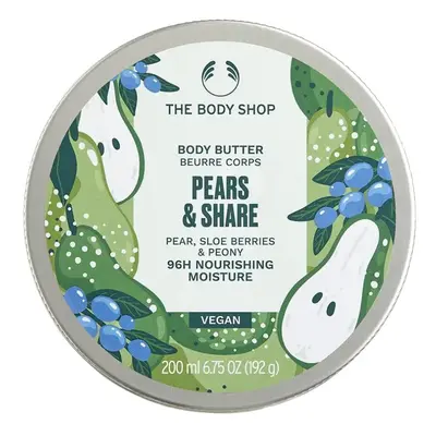 Pears & Share - Pear, Sloe Berries & Peony 200ml Body Butter - Vegan