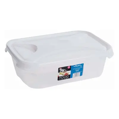 Wham Rectangular Food Storage White 2.7L [12374]