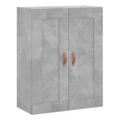 (concrete grey) vidaXL Wall Mounted Cabinet Bathroom Cabinet High Gloss White Engineered Wood