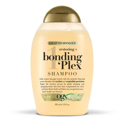 OGX Restoring + Bonding Plex Salon Technology Shampoo Ounce Fl oz