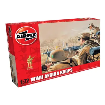 Airfix A00711 WWII Soldier Figures 1:72nd Scale Military Figurine (Pack of 48)