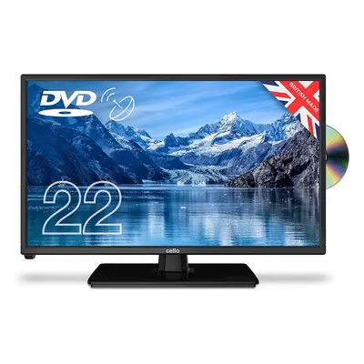 Cello C2220FS 22" Full HD LED TV/DVD Freeview HD and Satellite Receiver- Manufactured in the UK