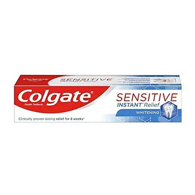 COLGATE Sensitive Pro Relief Plus Whitening Toothpaste 75ml (4 Packs)