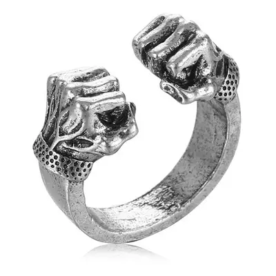 Fist-style men's ring adjustable ring jewelry