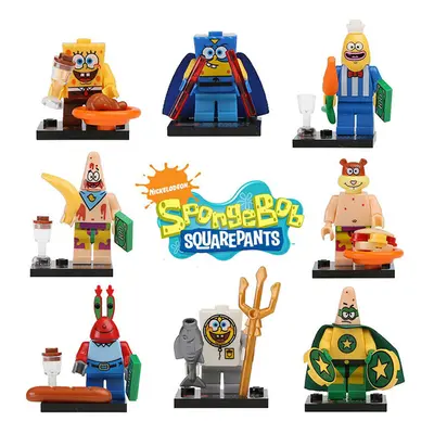 SpongeBob SquarePants pcs/set Puzzle Assembling Building Block Toys