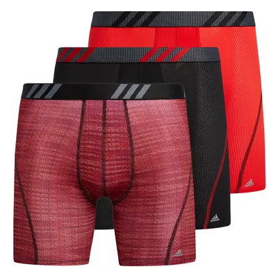 adidas Men's Sport Performance Mesh Boxer Brief Underwear (3-pack) Il