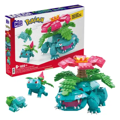 MEGA Pok?mon Action Figure Building Toys Bulbasaur Evolution Set with