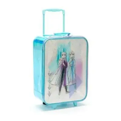 Anna and Elsa Rolling Luggage Trolley Bag, for School & Holiday