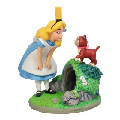 Disney Alice and Dinah Sketchbook Ornament - Alice in Wonderland