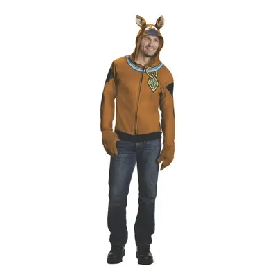 Rubies Mens Scooby Doo Hoodie Brown Medium