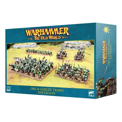 Warhammer Games Workshop The Old World: Battalion: Orc and Goblin Trib