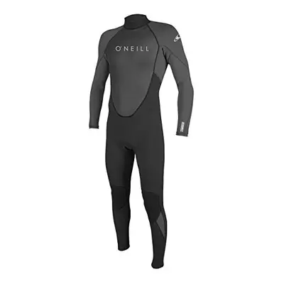 O'Neill Men's Reactor-2 3/2mm Back Zip Full Wetsuit Black/Graphite X