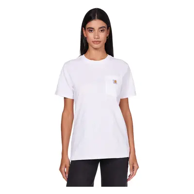 CarharttwomensLoose Fit Heavyweight Short-Sleeve Pocket T-ShirtWhiteX