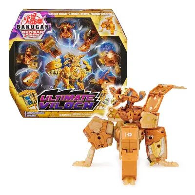 Bakugan Ultimate Viloch, 7-in-1 Exclusive Bakugan, Includes BakuCores