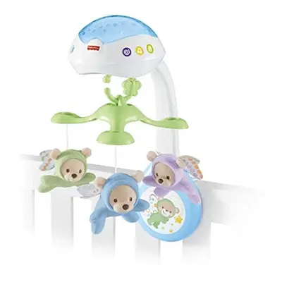 Baby Crib Toy, 3-in-1 Cot Mobile, Butterfly Dreams Sound Machine with Light Projection for Newbo