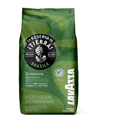 Tierra Brasile Authentic Italian Recipe Arabica Coffee, 1.00 kg, CD-Lavazza Tierra Brasile - Aut