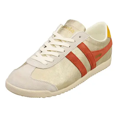 (4) Gola Bullet Blaze Womens Fashion Trainers in Gold