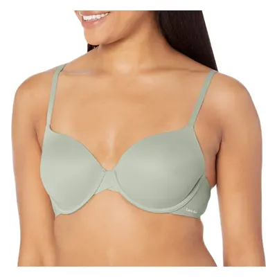 Calvin Klein Women's Perfectly Fit Lightly Lined T-Shirt Bra with Memory Touch Sage Meadow 34D