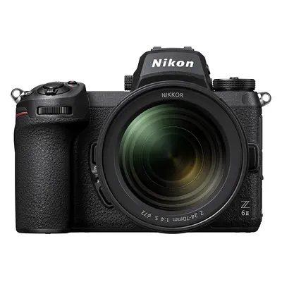 Nikon Z 6II FX-Format Mirrorless Camera Body w/NIKKOR Z 24-70mm f/4 S, Black w/ NIKKOR Z 24-70mm