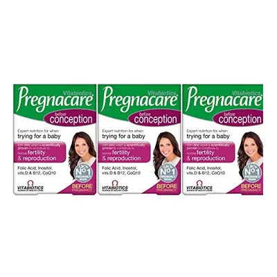 Vitamin Vitabiotics Pregnacare Before Conception Tablets, Tablets - Pack Bundle