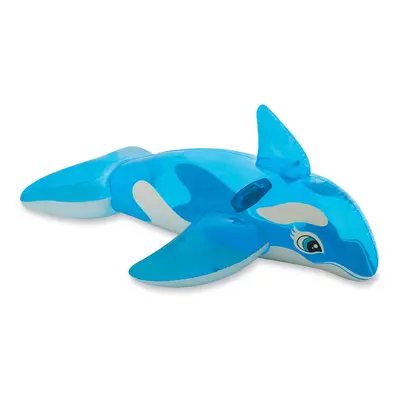 INTEX Lil' Whale Inflatable Pool Float: Animal Pool Toy for Kids - Heavy-Duty Handles - 88lb Wei