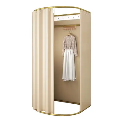 Clothing Store Fitting Room with Shading Curtain Portable Temporary