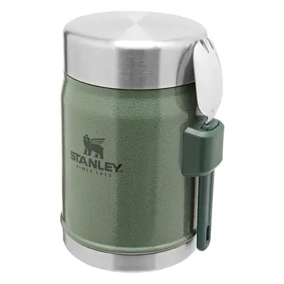 Stanley BPA Free Stainless Steel Food Thermos-Keeps Cold or Hot for Hours, Hammertone Green, 0.4