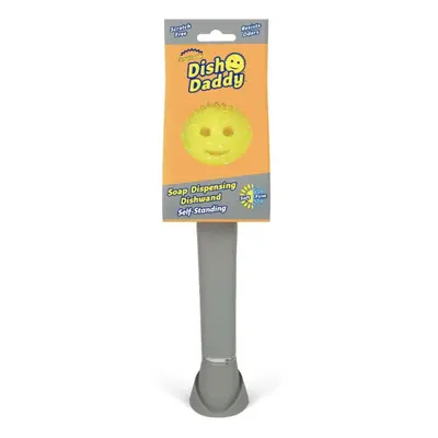 Scrub Daddy Self- Standing Soap Dispensing Dishwand Silver