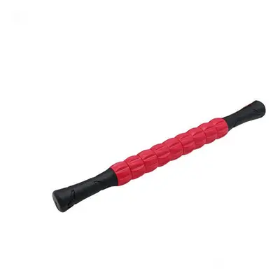 (Red) Muscle Roller Stick Body Massage for Relieving Soreness and Cramping Sticks Yoga Blocks