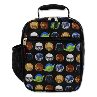 Disney Star Wars Boys Girls Adults Soft Insulated School Lunch Box One Size Black