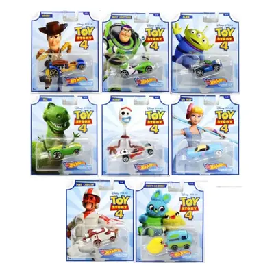 Hot Wheels Toy Story Character Cars Complete Set of Diecast Vehicl