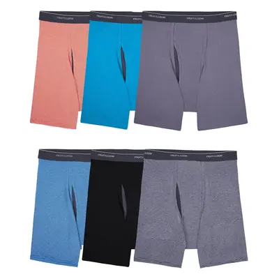 Fruit of the Loom mens Coolzone (Assorted Colors) Boxer Briefs Pack