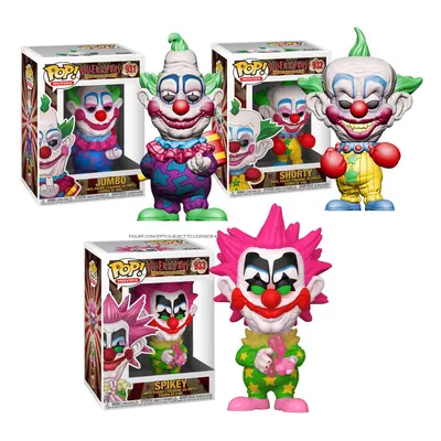 Funko Movies: POP! Killer Klowns from Outer Space Collectors Set - Jumbo Shorty Spikey 3.75 inch