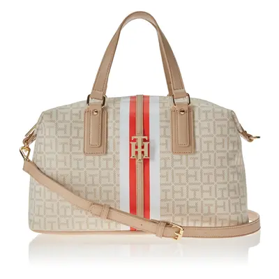 Tommy Hilfiger Jaden Satchel Crossbody Bag Ivory/CLAYED Pebble