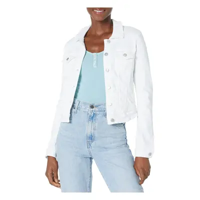 Guess Women's Essential Sexy Trucker Jacket White Small