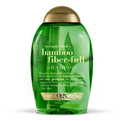 OGX Strength & Body + Bamboo Fiber-Full Shampoo Ounce