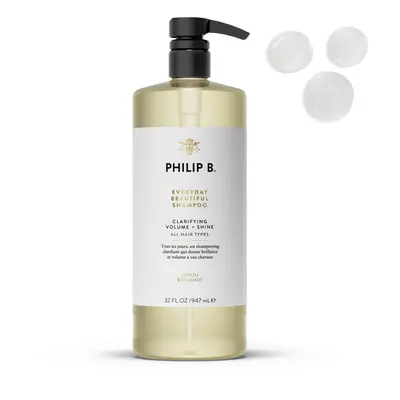 PHILIP B Everyday Beautiful Shampoo fl oz ml Clarifying Volumizing and Shine Enhancing Removes E