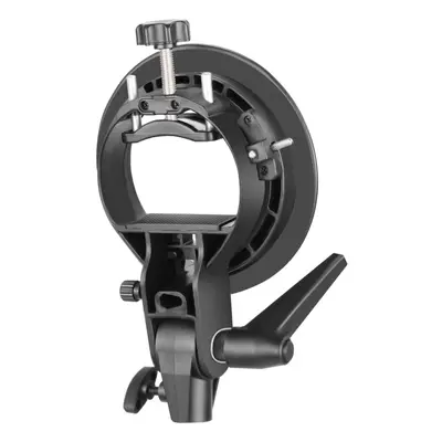 NEEWER Type Bracket Holder with Bowens Mount for Square Head Flash Speedlite Compatible with God