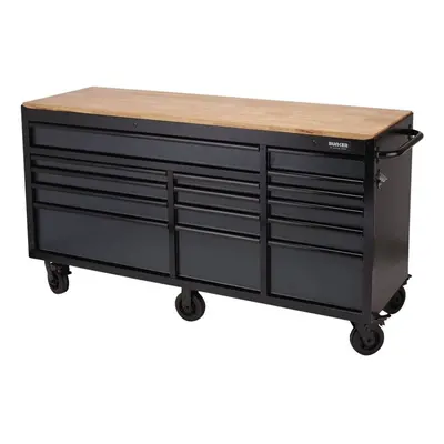 BUNKER® Workbench Roller Tool Cabinet, Drawer, 72"", Grey