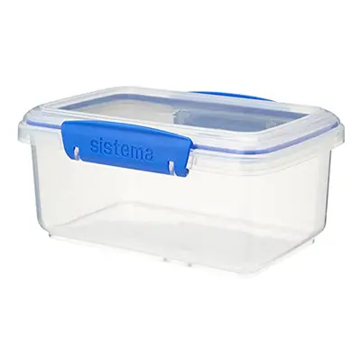 Sistema KLIP IT Food Storage Container | Stackable Food Prep Container with Lid | L | BPA-Free |