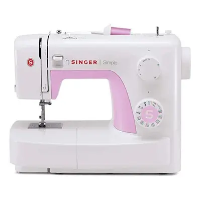 Singer Simple Sewing Machine, Pink/White