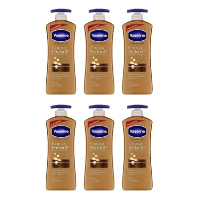 Vaseline Intensive Care Cocoa Radiant With Cocoa Butter Body Lotion 600ml - Pack of