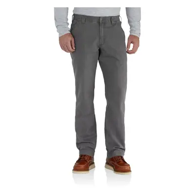 Carhartt Men's Rugged Flex Relaxed Fit Canvas Work Pant Gravel x