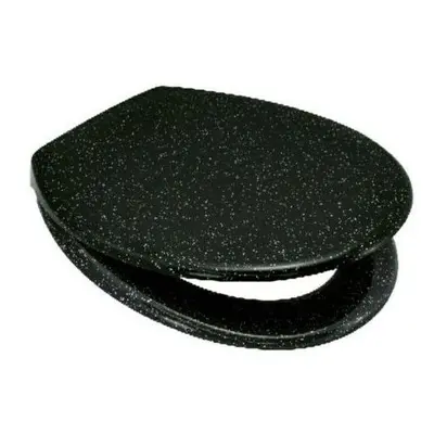 (Black) Glitter Toilet Seat