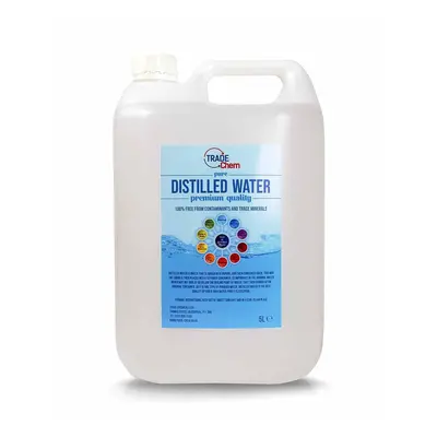 Distilled Water 100% Ultra Pure Water (Blue) (5L)