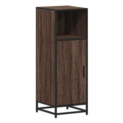 (brown oak) vidaXL Bathroom Cabinet Vanity Unit Cupboard Sink Cabinet Engineered Wood