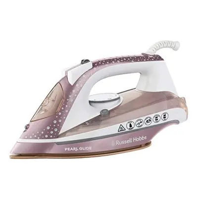 Pearl Glide Steam Iron with Pearl Infused Ceramic Soleplate, ml Water Tank, Anti-Drip and Self-C